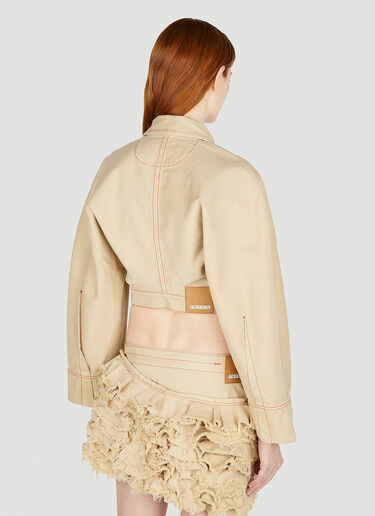 Jacquemus La Veste de Nimes Meio 夹克 米色 jac0251017