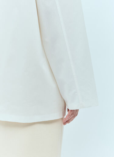 The Row Rigel Shirt White row0255001