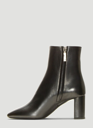 Saint Laurent Lou Ankle Boots Black sla0237022