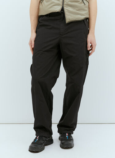 C.P. Company Micro Reps Loose Cargo Pants Black pco0155013