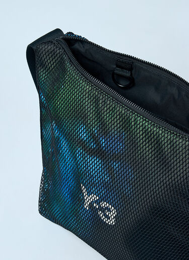 Y-3 Logo Print Crossbody Bag Black yyy0160013
