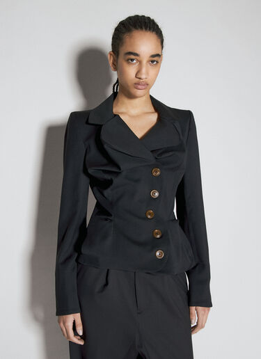 Vivienne Westwood Drunken Tailored Blazer Black vvw0254013