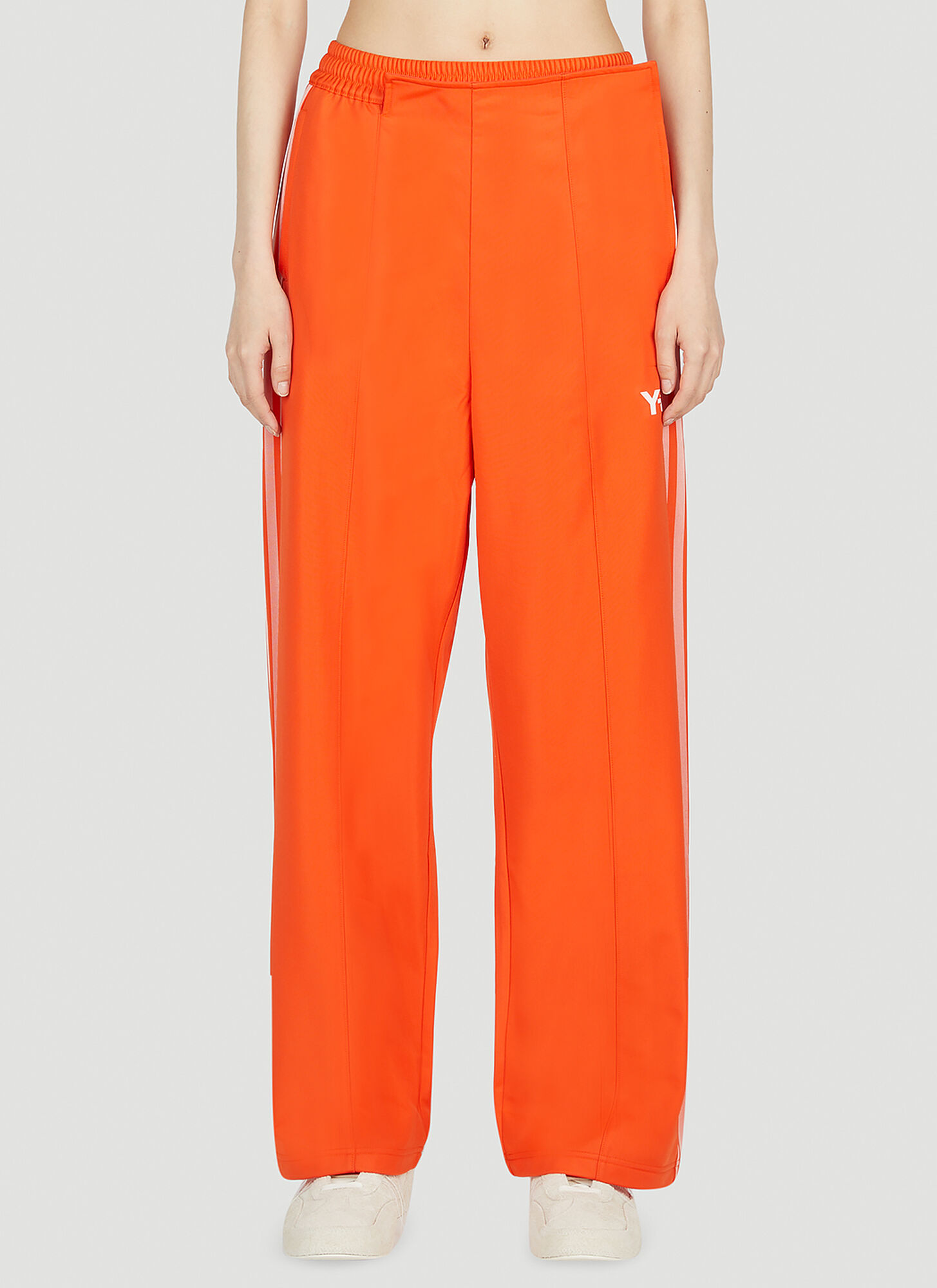Shop Y-3 Firebird Track Pants In Orange