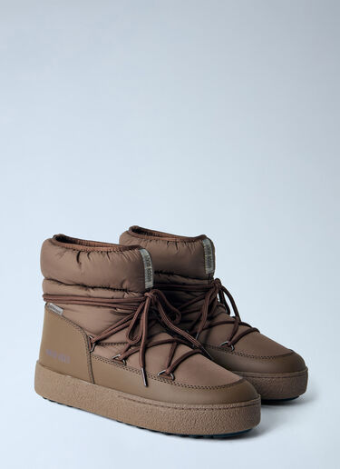 LN-CC® - Moon Boot: Ltrack Low Nylon Boots - Brown Moon Boot Ltrack Low Nylon Boots Brown mnb0366024