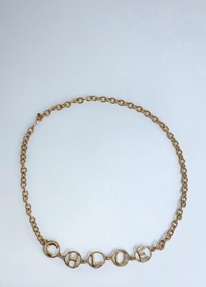 Chloé Script Jewelry Belt Gold chl0263114