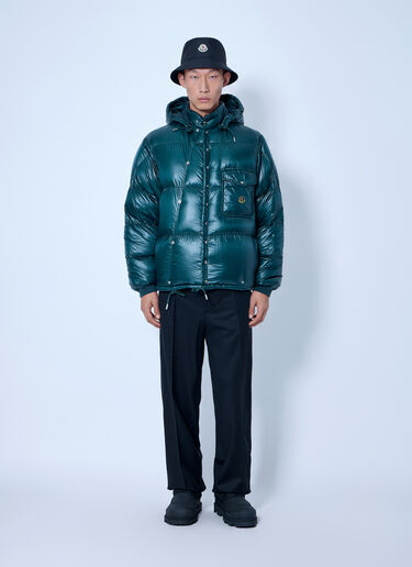 LN-CC® - Moncler RE/ICONS: Karakorum Hooded Short Down Jacket - Green Moncler RE/ICONS Karakorum Hooded Short Down Jacket Green mon0166062