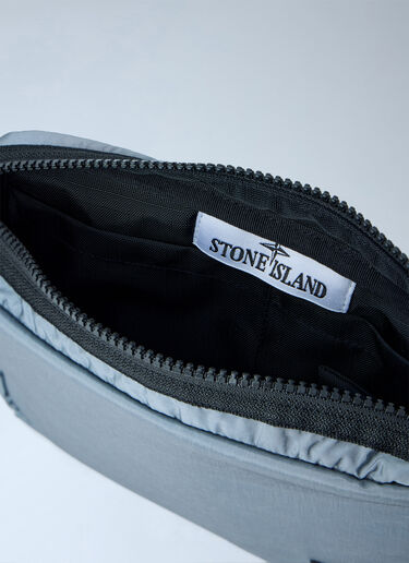 Stone Island Compact Nylon Pouch Light Blue sto0165031