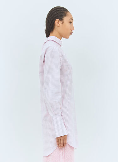 Dries Van Noten High Neck Shirt Pink dvn0258003