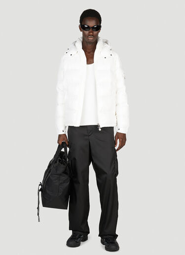 Maya Short Down Jacket Moncler Maya Short Down Jacket White mon0153024