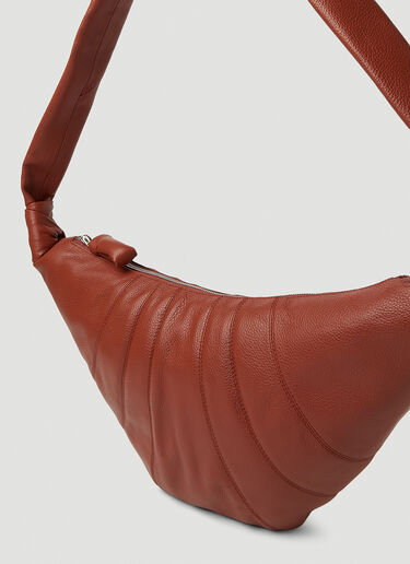 Lemaire Medium Croissant Shoulder Bag Red lem0252014