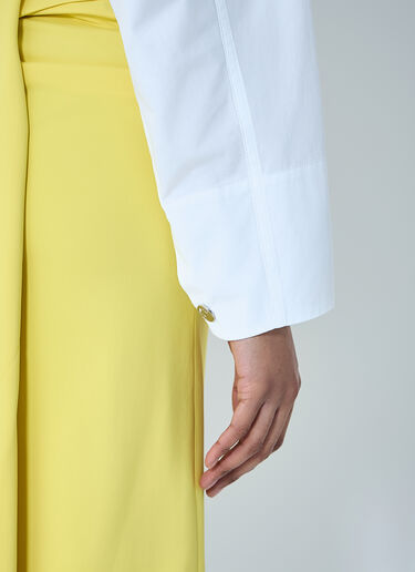 Jacquemus 르 슈미즈 미라다 셔츠 화이트 jac0260003