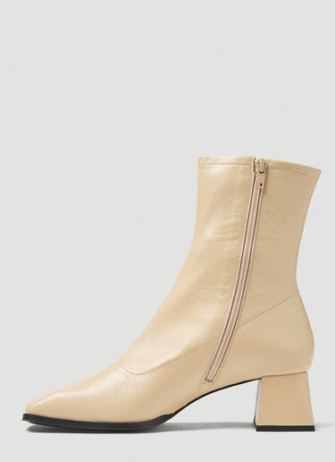 BY FAR Malik Ankle Boots Beige byf0246021