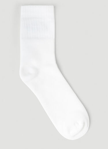 Gucci GG Logo Socks White guc0345005