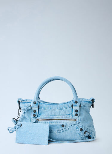 Balenciaga Le City First Handbag Blue bal0264016