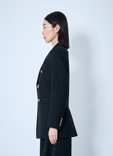 Saint Laurent 羊毛华达呢西装外套  黑色 sla0259019