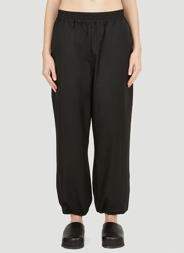 Studio Nicholson Relaxed Drawstring Pants Black stn0251009