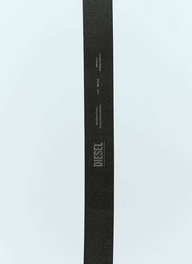 Diesel B-1DR ロゴベルト ブラック dsl0355001