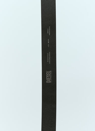 Diesel B-1DR Logo Belt Black dsl0355001