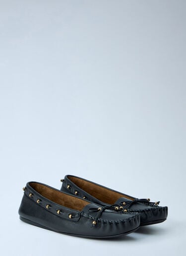 Khaite Milly Flats Black kha0264018