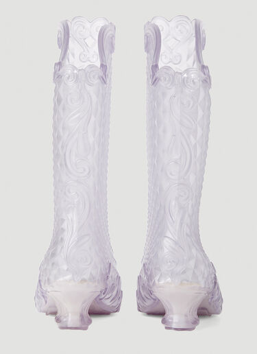 Y/Project x Melissa Court Boots Transparent ypr0352001