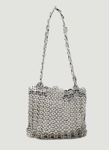 Rabanne 1969 Strass Shoulder Bag Silver pac0251018