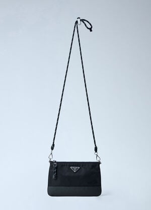 Prada Compact Crossbody Bag Black pra0166022