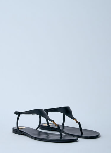 Saint Laurent Bridget 05 Sandals Black sla0259041