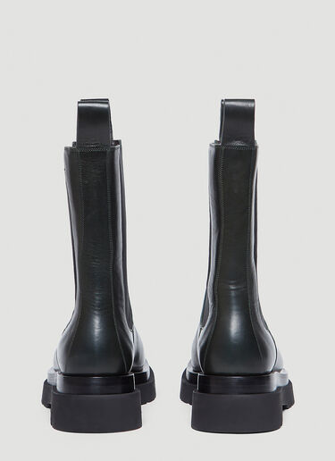 Bottega Veneta Lug Boots Dark Green bov0245103