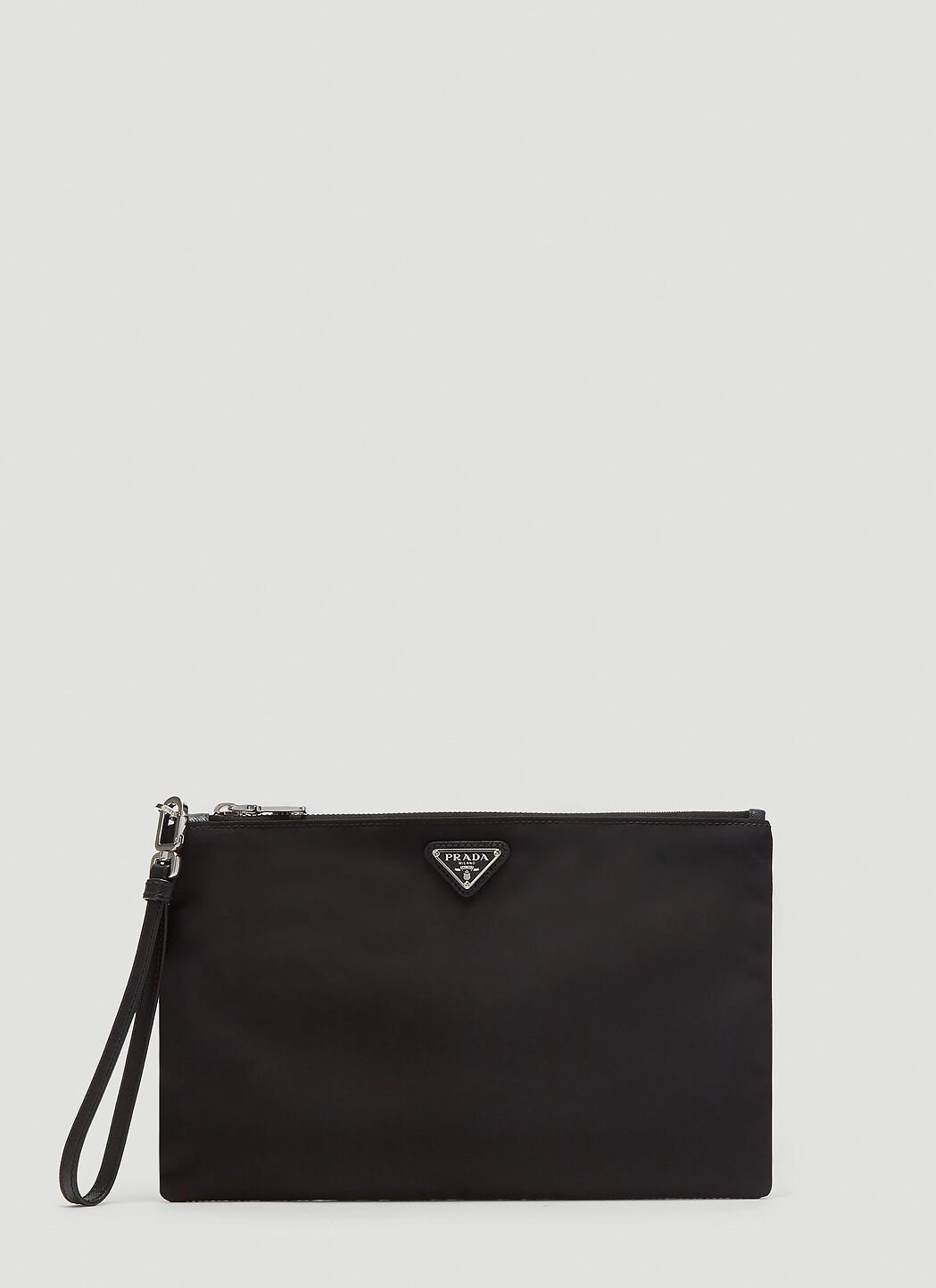 Prada Nylon Clutch Bag in Black LN CC