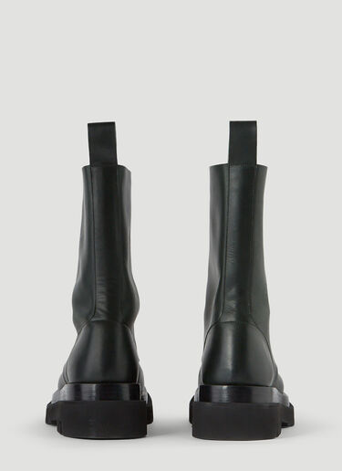 Bottega Veneta Lug Boots Dark Green bov0150066