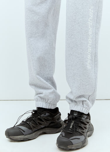 thisisneverthat® Logo Embroidery Track Pants Grey tsn0156007