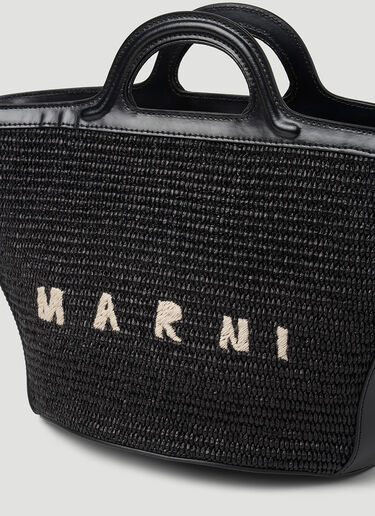 Marni Small Tropicalia Tote Bag Black mni0251040