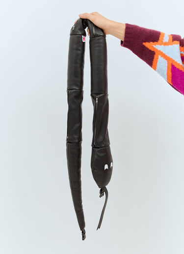 Walter Van Beirendonck Snake Leather Crossbody Bag Black wlt0158031