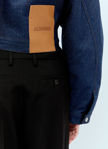 Jacquemus La Veste De-Nîmes Obra Denim Jacket Blue jac0256024