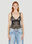 Aries x Juicy Couture Fleur Lace Bodysuit Black ajy0352012