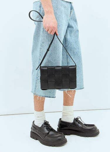 Bottega Veneta Cassette Crossbody Bag Black bov0153025