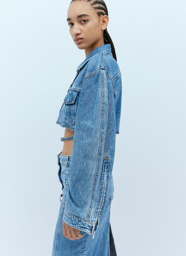 Le Haut De Nimes Corto Denim Jacket Jacquemus Le Haut De Nimes Corto Denim Jacket Blue jac0254024