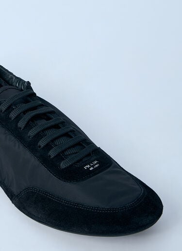 Collapse Re-Nylon And Suede Sneakers Prada Collapse Re-Nylon And Suede Sneakers Black pra0161012