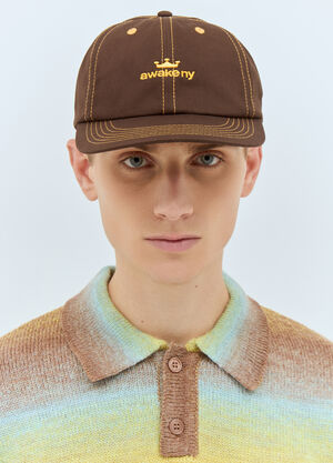 Awake NY Crown Logo Baseball Cap Black awk0160013