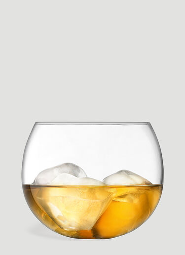 LSA International Set of Four Rocker Tumbler Glass Transparent wps0670203