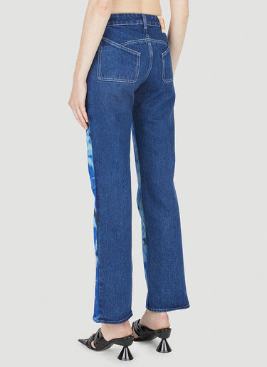 Paula Canovas del Vas Printed Jeans Blue pcd0248004