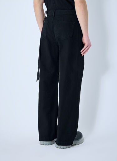 Rick Owens DRKSHDW Geth 牛仔裤  黑色 drk0160006