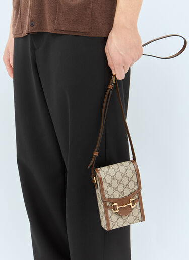 Gucci Horsebit 1955 Mini Crossbody Bag Beige guc0147157