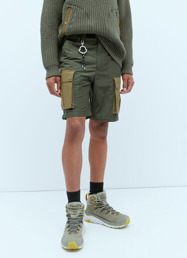 길이 조절식 기능성 팬츠 Moncler x Pharrell Williams 길이 조절식 기능성 팬츠 그린 mpw0154004