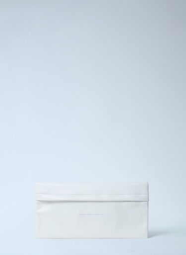 MM6 Maison Margiela Logo Print Pouch White mmm0261020