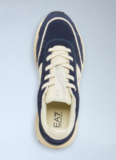 LN-CC® - EA7 Emporio Armani: OTG Velo Sneakers - Navy EA7 Emporio Armani OTG Velo Sneakers Navy eea0166006
