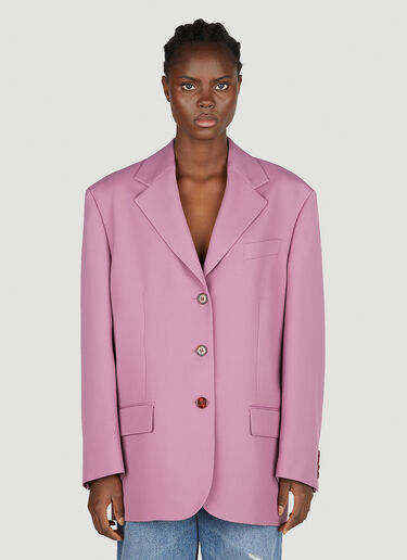 Acne Studios Tailored Blazer Pink acn0252046