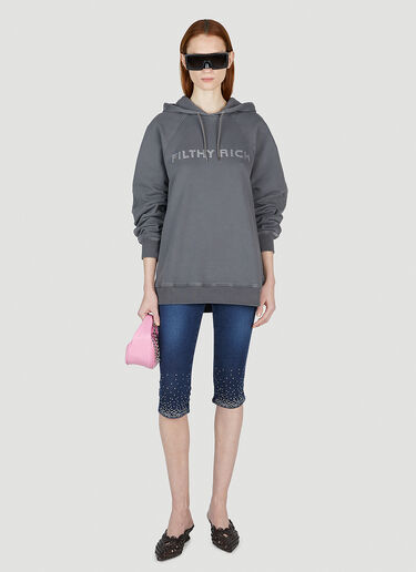 AVAVAV Filthy Rich Hooded Sweatshirt Grey ava0252001