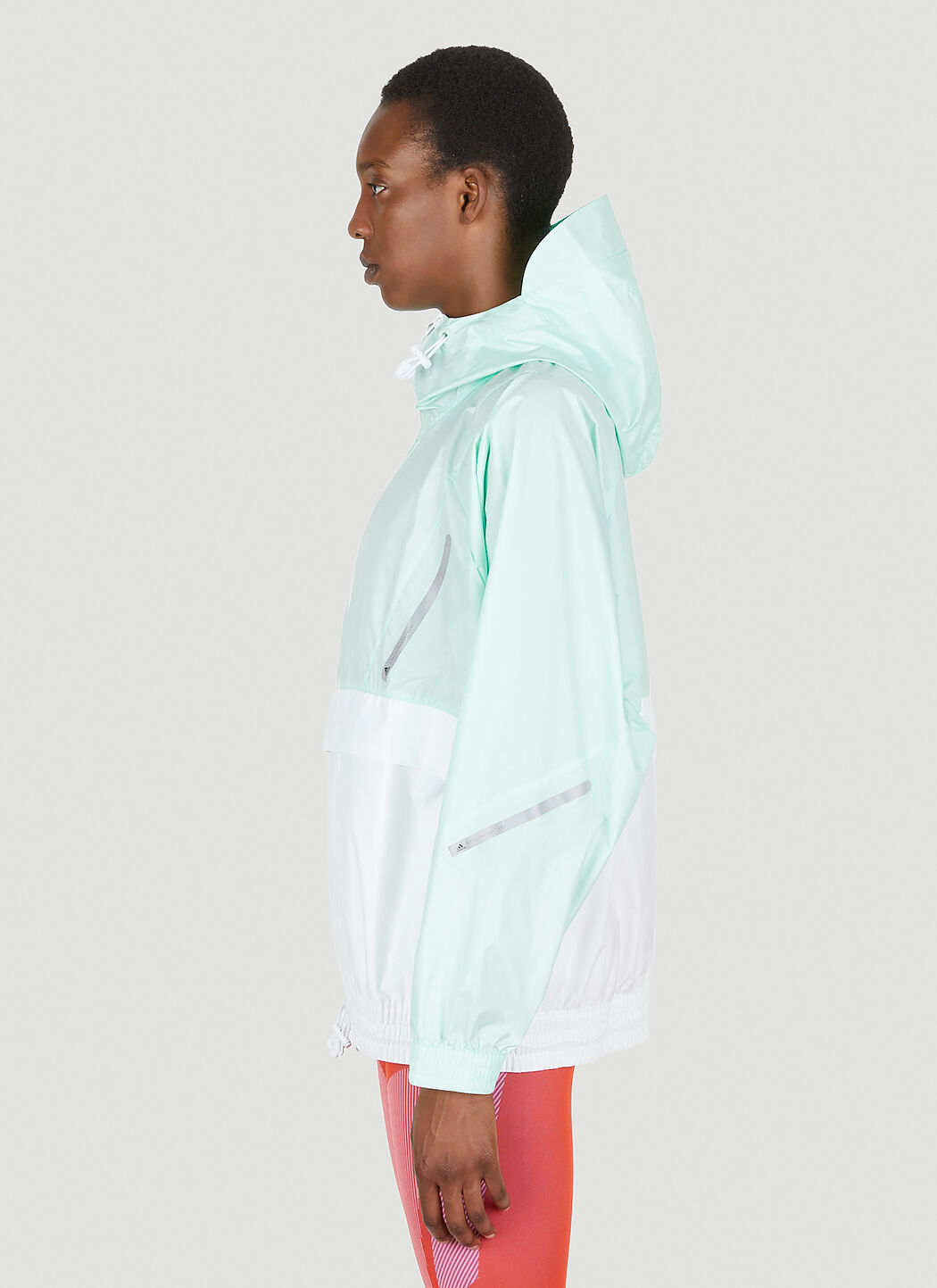 adidas by Stella McCartney Women s Windbreaker Panel Jacket in