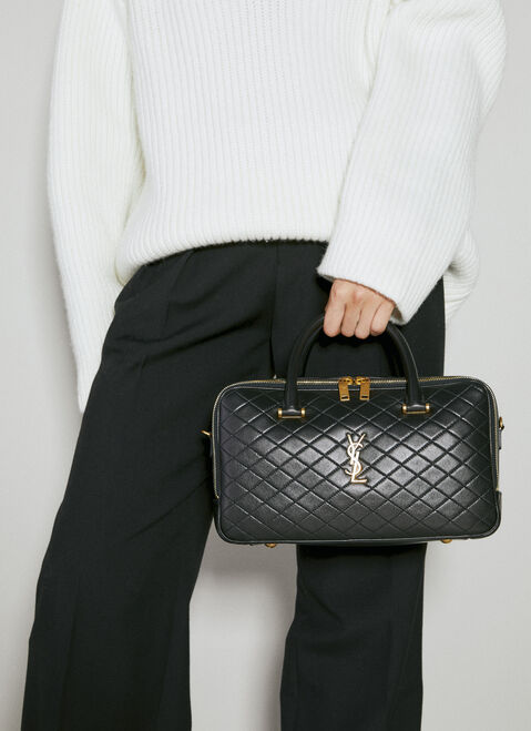 Bottega Veneta Lyia Duffle Handbag ブラウン bov0255070